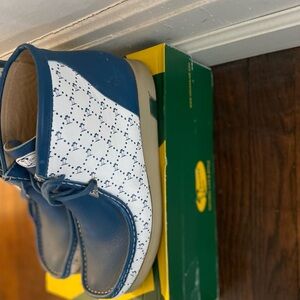 Havaianas Blue and White Casual Boat Shoes